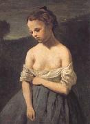 Jean Baptiste Camille  Corot La petite Jeannette (mk11) Spain oil painting artist